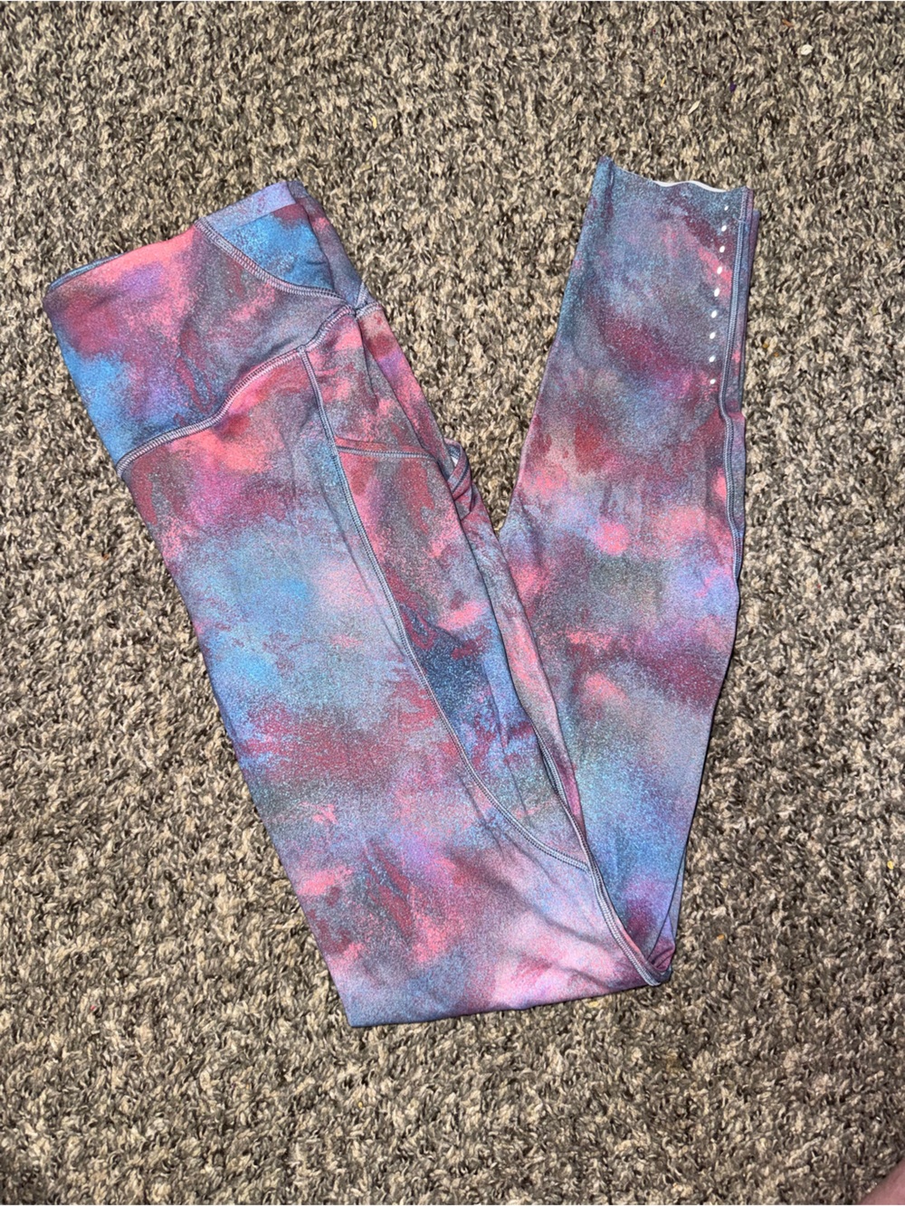 Lululemon Fast and Free High-Rise Tight 28" • Hazy Afterglow Multi • Size 6